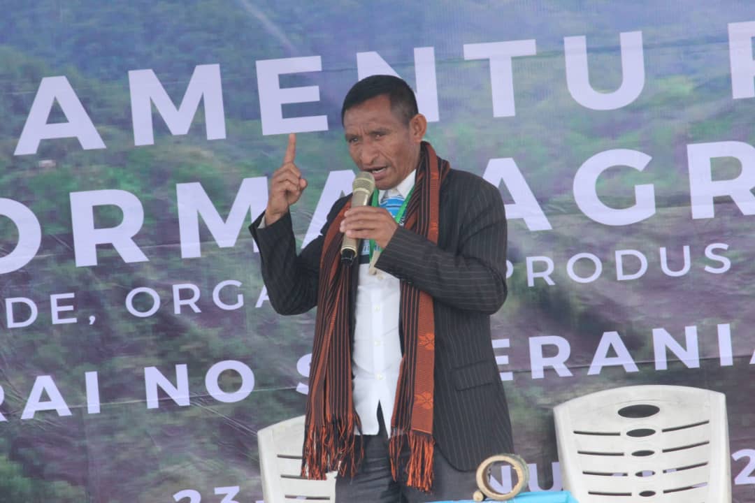 Administrador Postu Apoia Luta Povu Ermera Ba Reforma Agraria